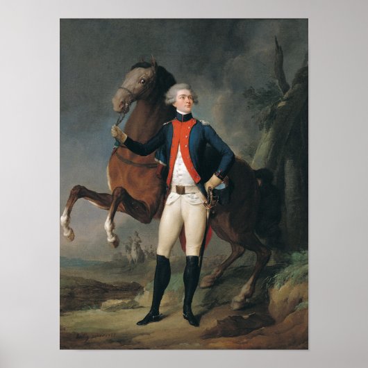 Gilbert Motier Marquis de la Fayette, 1788 Poster (Voorkant)