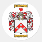 Gilbert Ronde Sticker (Voorkant)