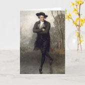 Gilbert Stuart de Schaatser Kaart (Gele Bloem)