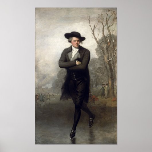Gilbert Stuart The Skater Poster (Voorkant)