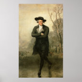 Gilbert Stuart The Skater William Grant Portrait Poster (Voorkant)