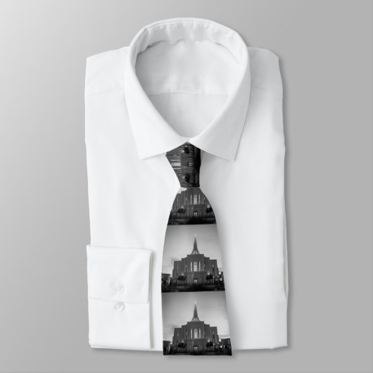 Gilbert Temple in zwart-wit Stropdas (Gebonden)