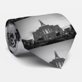 Gilbert Temple in zwart-wit Stropdas (Opgerold)