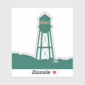 Gilbert Water Tower Sticker (Vel)