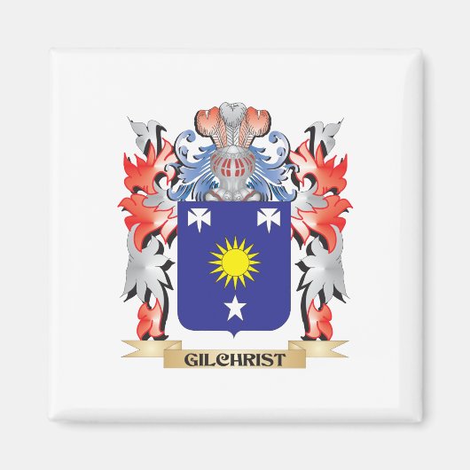 Gilchrist Coat of Arms - Familiekust Magneet (Voorkant)