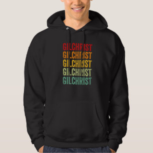 Gilchrist County Florida Regenboogtekst Hoodie