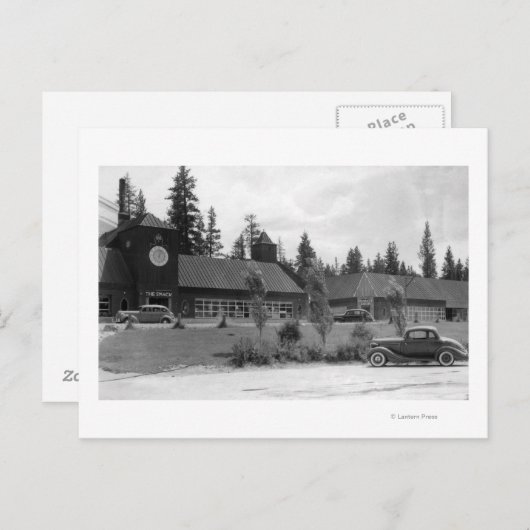 Gilchrist, Uitzicht van het handelscentrum van Ore Briefkaart (Voorkant / Achterkant)