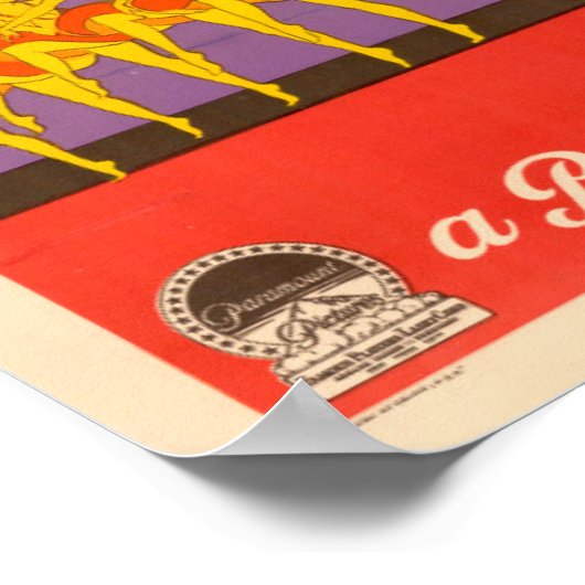 Gilda Gray Cabaret Vintage Poster (Hoek)