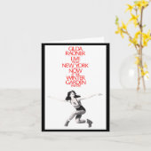 Gilda Radner Live From New York _1  Kaart (Gele Bloem)