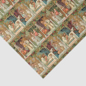  Gilded Angels, Kinderen en Greenery Tissuepapier (Detail)