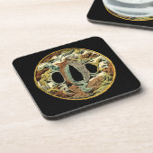 Gilded Asian Medallion by Vision Studio Drankjes Onderzetter (Linkerzijde)