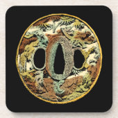 Gilded Asian Medallion by Vision Studio Drankjes Onderzetter (Voorkant)