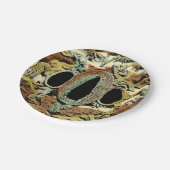 Gilded Asian Medallion by Vision Studio Papieren Bordje (Gekanteld)