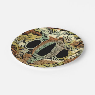 Gilded Asian Medallion by Vision Studio Papieren Bordje