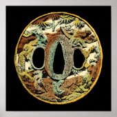 Gilded Asian Medallion by Vision Studio Poster (Voorkant)