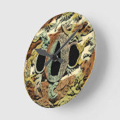 Gilded Asian Medallion by Vision Studio Ronde Klok (Hoek)