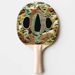 Gilded Asian Medallion by Vision Studio Tafeltennisbatje
