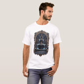 Gilded Baroque Fountain T-Shirt, Premium T-shirt (Voorkant volledig)