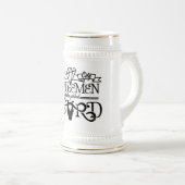 Gilded Beard Black Logo - Stein Bierpul (Voorkant rechts)