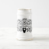 Gilded Beard Black Logo - Stein Bierpul (Center)