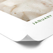 Gilded Blooms Baby Foto aandenken Poster (Hoek)