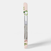 Gilded Blooms Blush | Monogrammfoonfoto Case-Mate iPhone Case (Achterkant / Links)