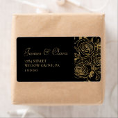 GILDED Blooms Label (Insitu)
