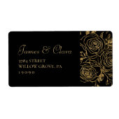 GILDED Blooms Label (Voorkant)