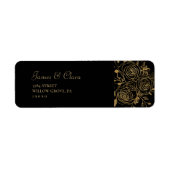 GILDED Blooms Label (Voorkant)