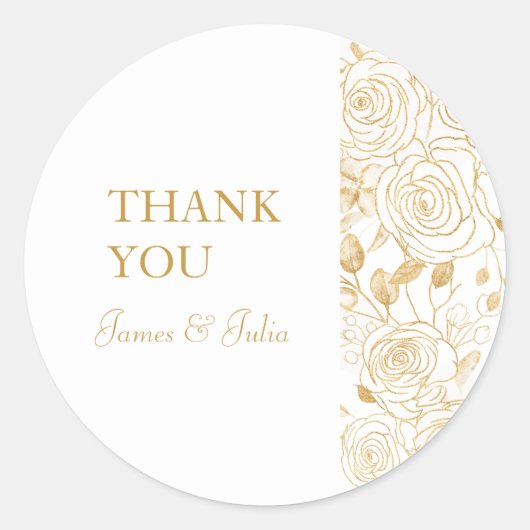 GILDED Blooms Label (Voorkant)