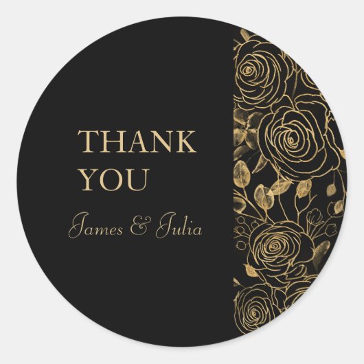 GILDED Blooms Label (Voorkant)