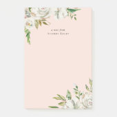 Gilded Blooms Personalized Monogrammed Post-it® Notes (Voorkant)