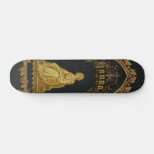 Gilded Book Hoesje Antiek Joods Prayer Book Hanna Persoonlijk Skateboard (Horizontaal)