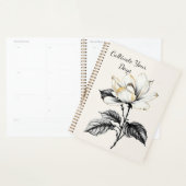 Gilded Botanical Illustration | Vintage Magnolia & Planner (Display)