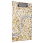 Gilded City Map of London Klembord (Rechts)
