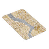 Gilded City Map of New York Magneet (Rechterzijde)