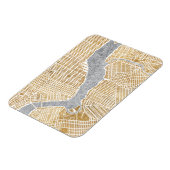 Gilded City Map of New York Magneet (Linkerzijde)