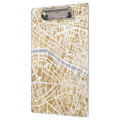 Gilded City Map of Paris Klembord (Links)