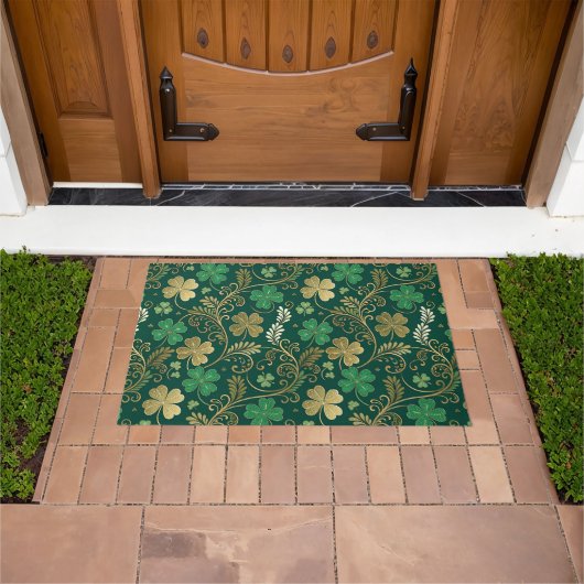 Gilded Clover Flourish Deurmat (Buiten)