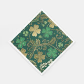 Gilded Clover Flourish Servet (Hoek)