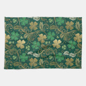 Gilded Clover Flourish Theedoek (Horizontaal)