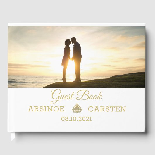 Gilded Elegance Gastenboek (Voorkant)