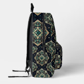 Gilded Emerald Mandala Bedrukte Rugzak (Links)