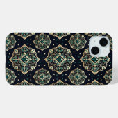 Gilded Emerald Mandala Case-Mate iPhone Case (Achterkant (horizontaal))