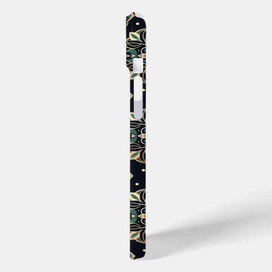 Gilded Emerald Mandala Case-Mate iPhone Case (Achterkant / Links)