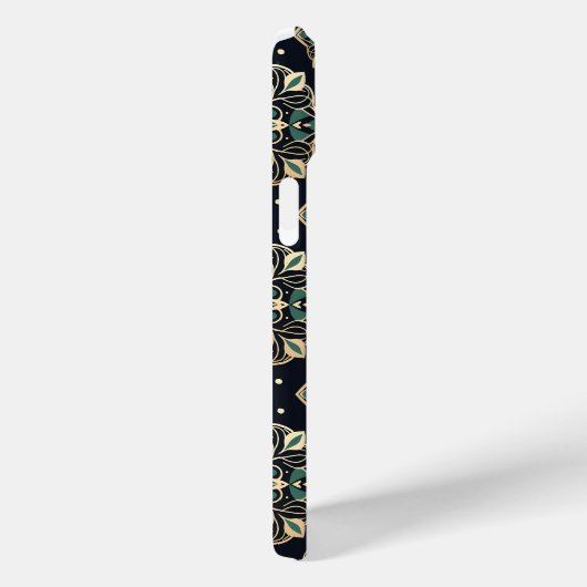 Gilded Emerald Mandala Case-Mate iPhone Case (Achterkant / Rechts)
