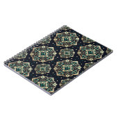 Gilded Emerald Mandala Notitieboek (Linkerzijde)