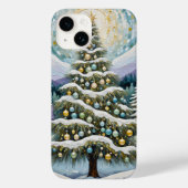 Gilded Evergreen Case-Mate iPhone Case (Achterkant)