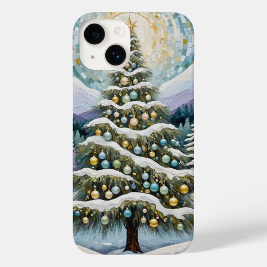 Gilded Evergreen Case-Mate iPhone Case (Achterkant)