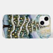 Gilded Evergreen Case-Mate iPhone Case (Achterkant (horizontaal))